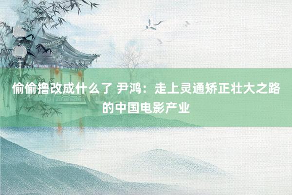 偷偷撸改成什么了 尹鸿：走上灵通矫正壮大之路的中国电影产业